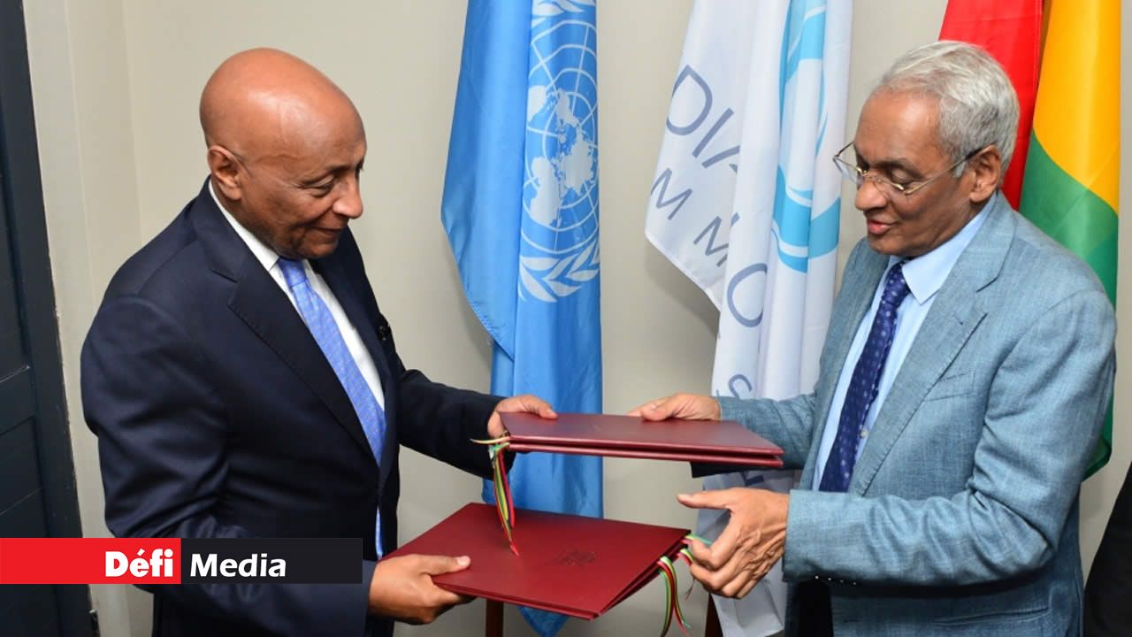 Signature of Cooperation Framework on Peace and Security