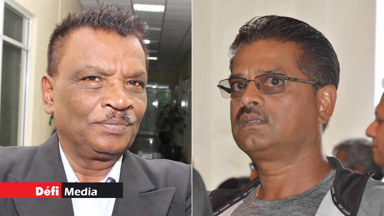 Bissoon Mungroo et Bassoodeo Seetaram