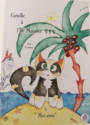 Le livre « Camille à l’Île Maurice » est destiné à un jeune public de quatre ans à dix ans.